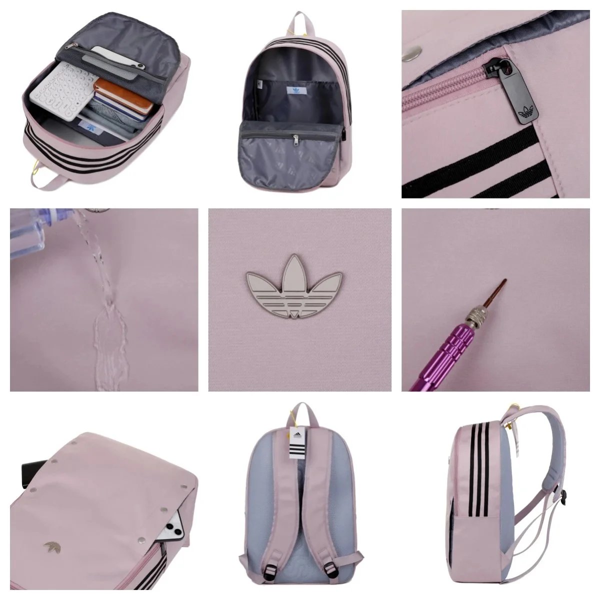 Adidas Originals Classic Trefoil Backpack Navy - 15