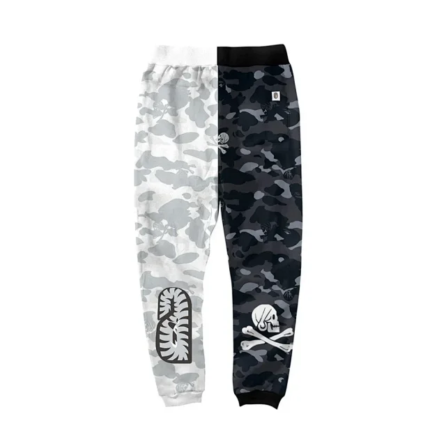 A BATHING APE Trousers Shark camouflage jogger product detail image 13