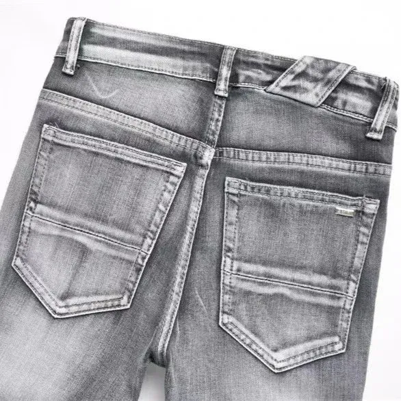 Amiri Distressed Patchwork Gray Jeans - 48