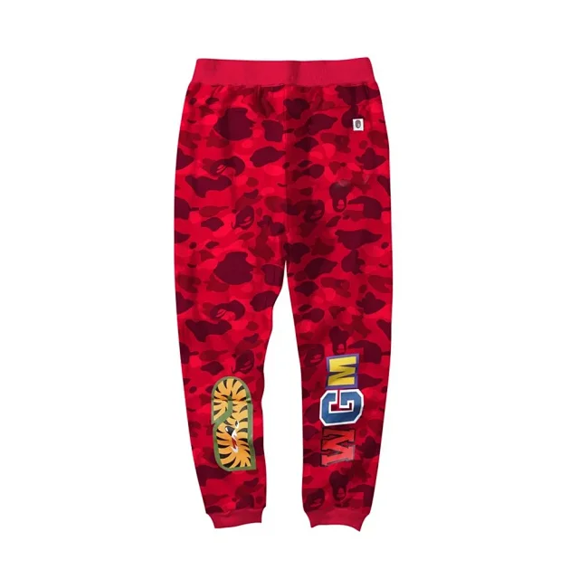 A BATHING APE Trousers Shark camouflage jogger product detail image 19