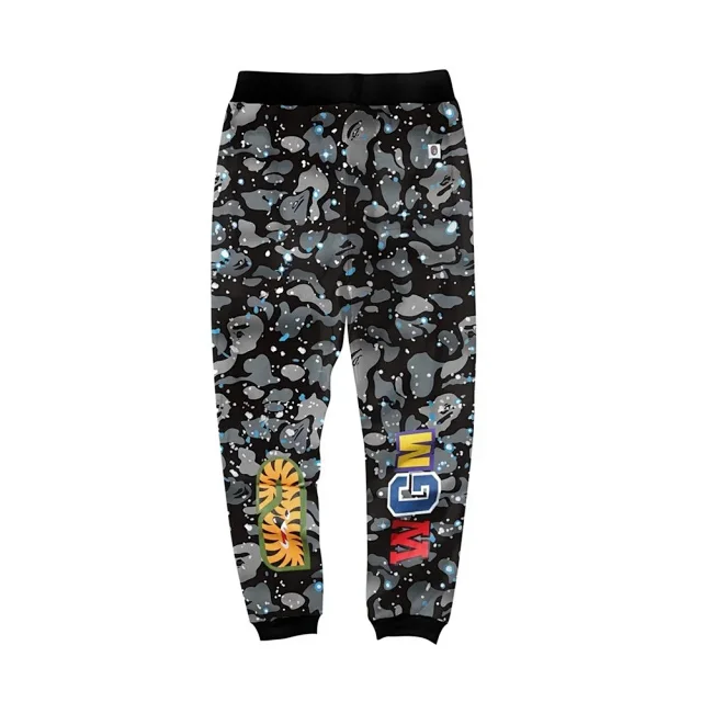 A BATHING APE Trousers Shark camouflage jogger product detail image 40