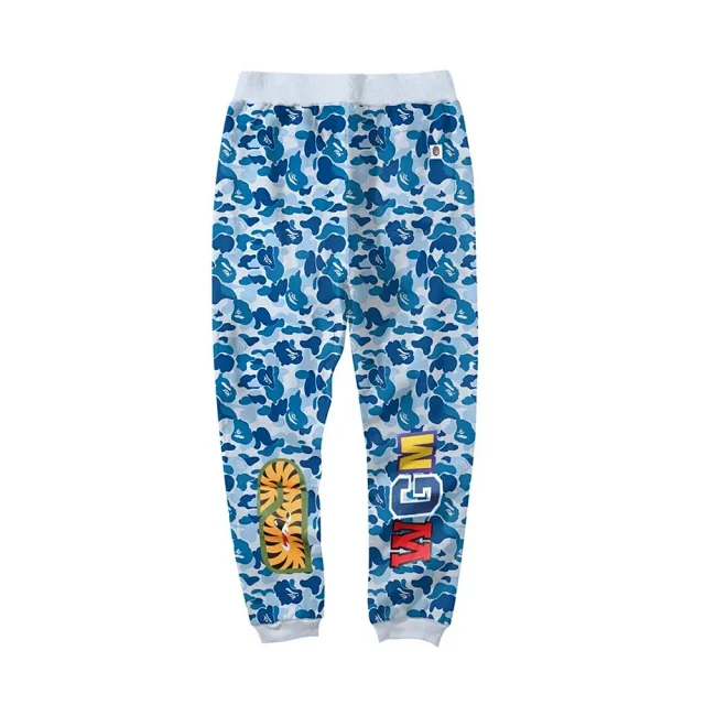 A BATHING APE Trousers Shark camouflage jogger product detail image 16