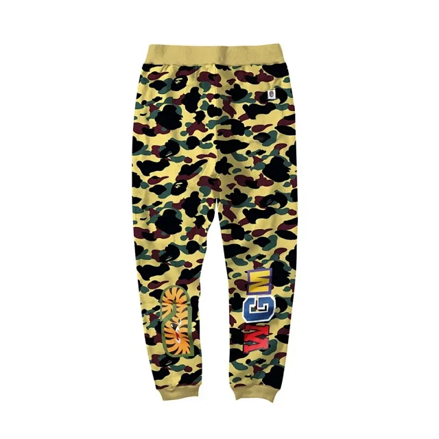 A BATHING APE Trousers Shark camouflage jogger product detail image 25