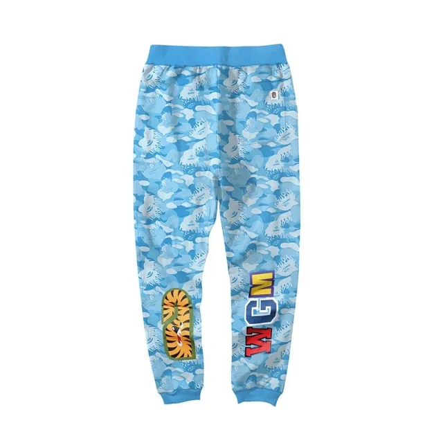 A BATHING APE Trousers Shark camouflage jogger product detail image 38