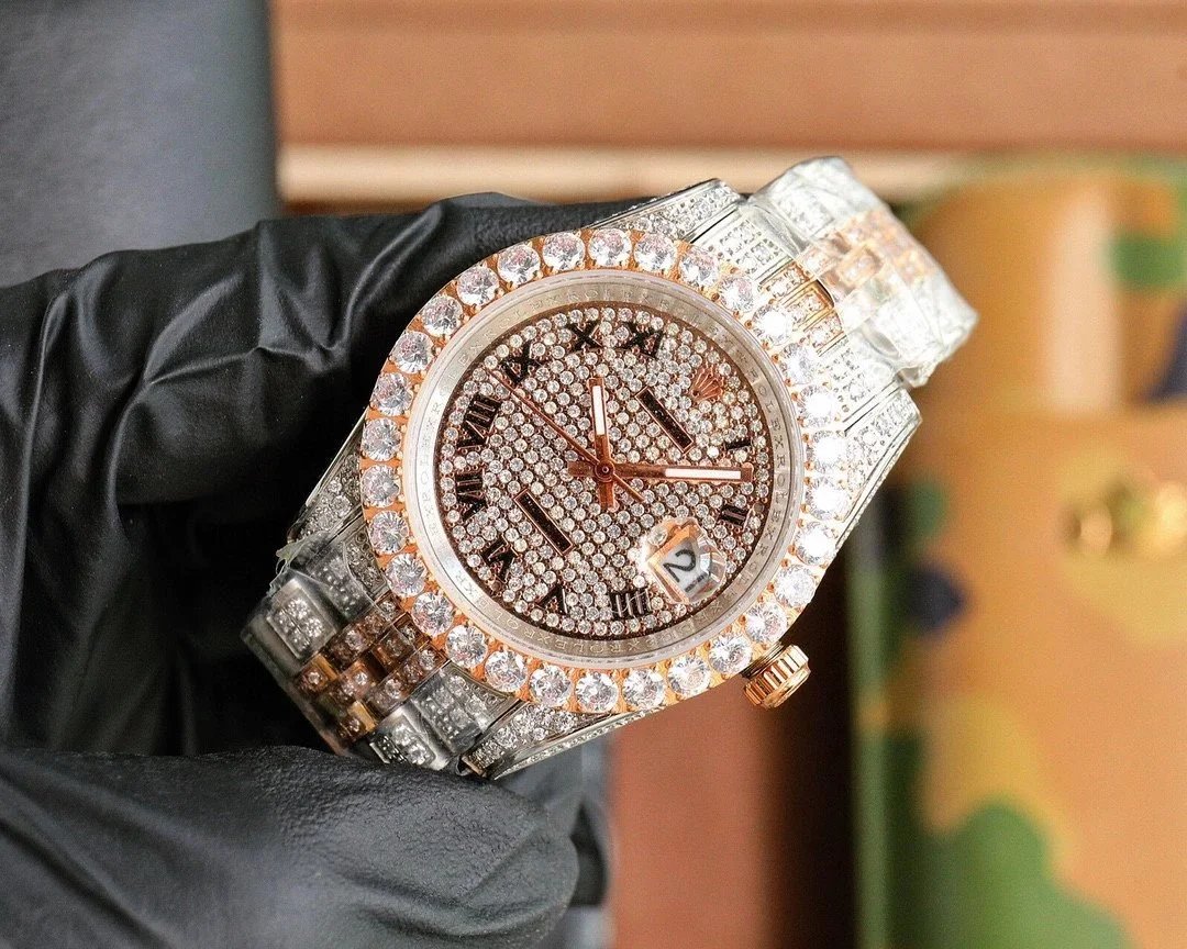 Rolex Datejust 116233 Diamond-Paved Two-Tone Steel and Gold Watch - 6