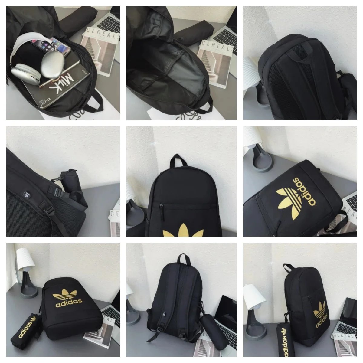 Adidas Originals Classic Trefoil Backpack Navy - 16