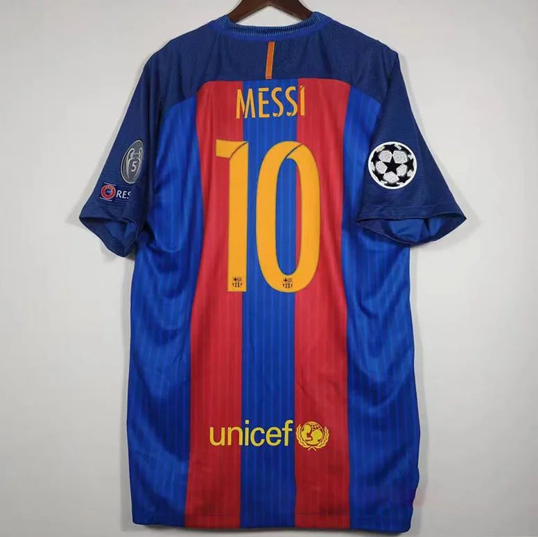 1617 Barcelona Home #10 + Champions League