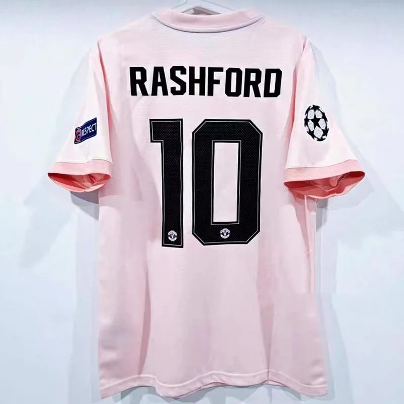 1819 Manchester United Away #10 + Champions League