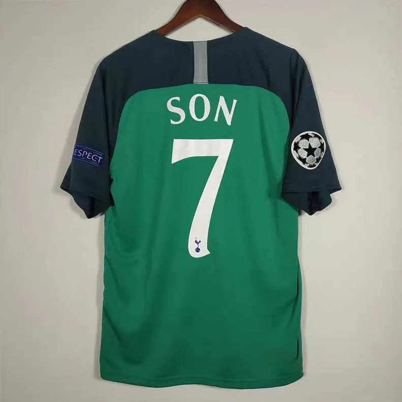 1819 Tottenham Hotspur Third Kit #7 + Champions League