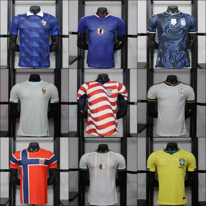 Camiseta de Fútbol Copa del Mundo y Club - 40 Estilos