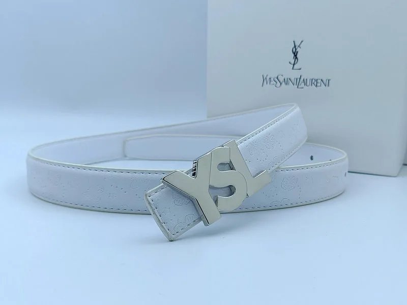 Butterfly white silver buckle