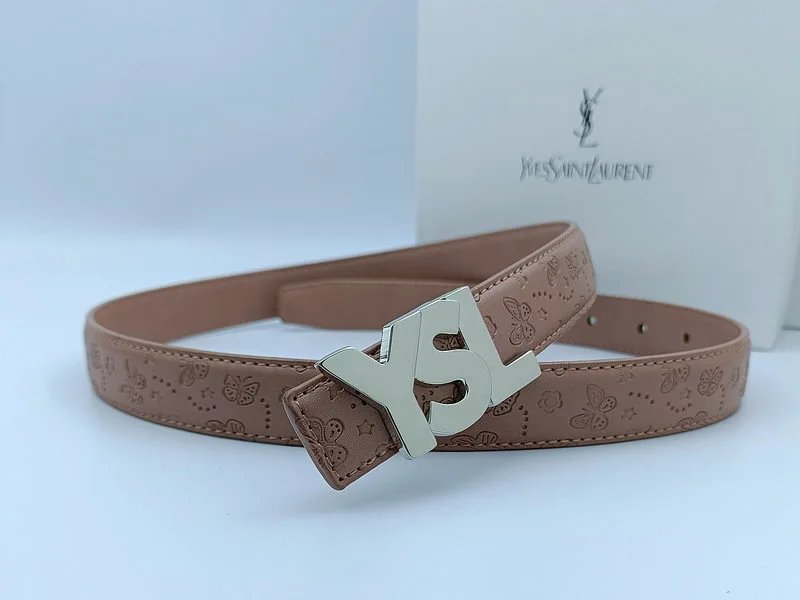 Butterfly pink silver buckle