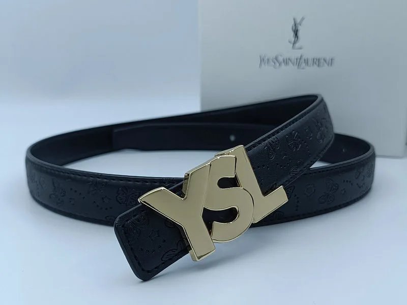 Butterfly Black Gold Buckle