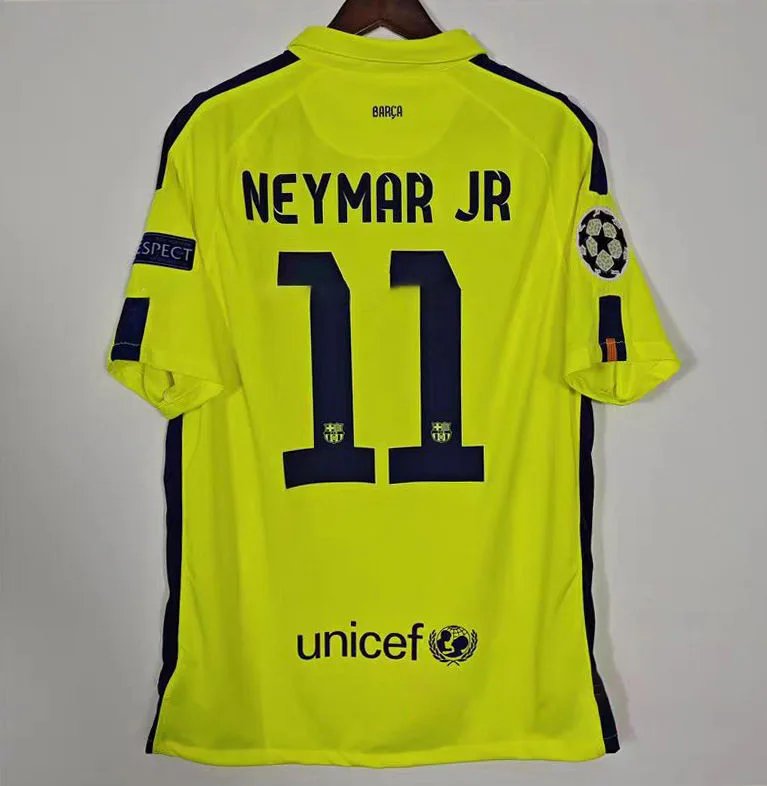 1415 Barcelona Third Kit #11 + Champions League