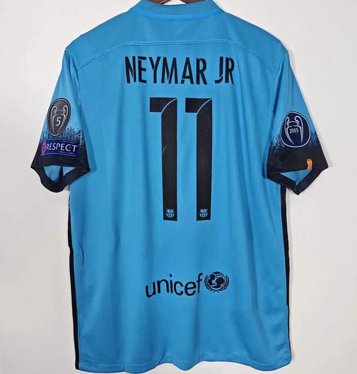 1516 Barcelona Third Kit #11 + Champions League