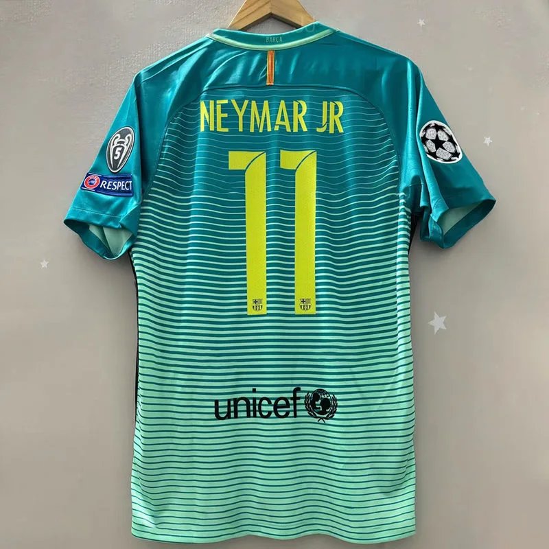 1617 Barcelona Third Kit #11 + Champions League