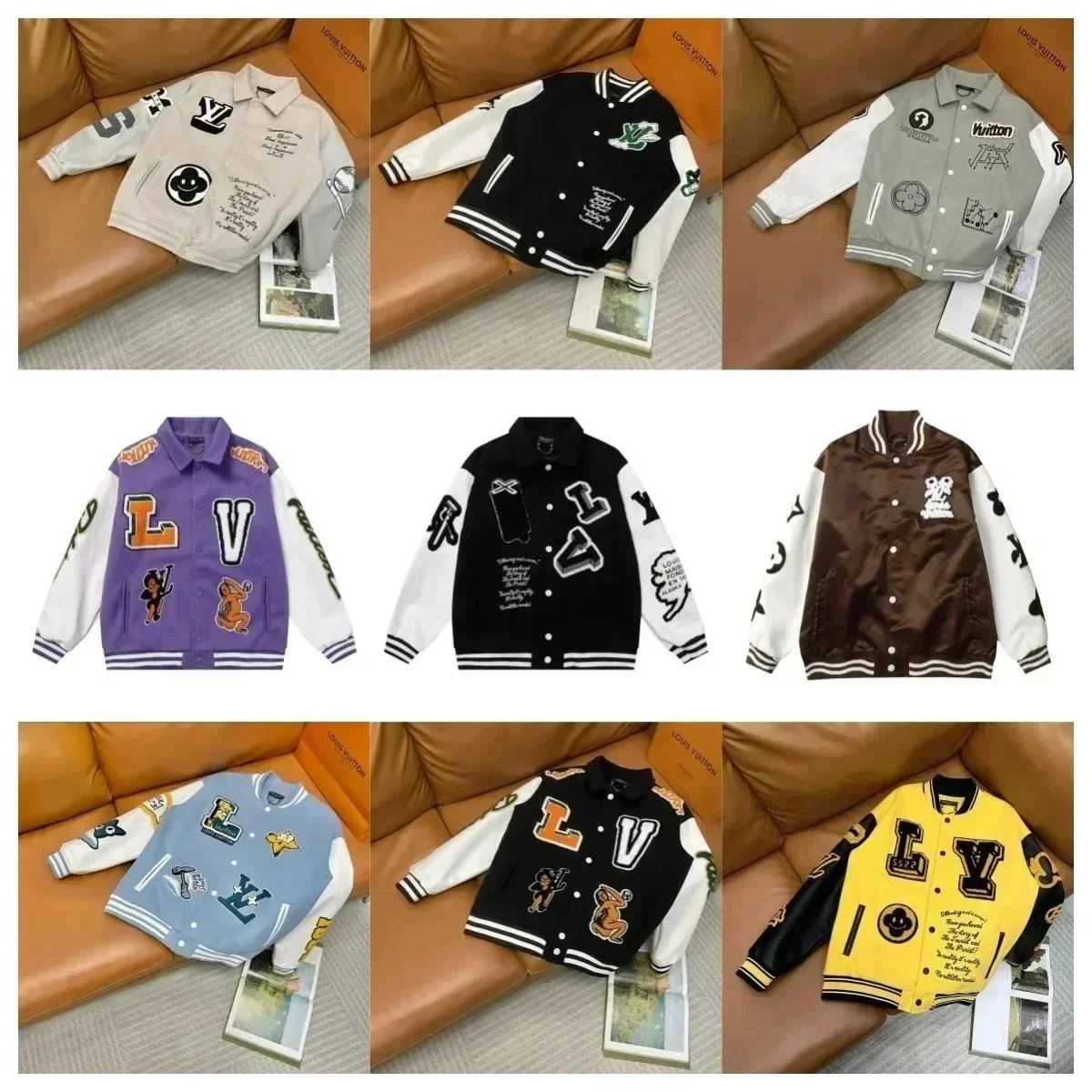 Louis Vuitton collage QC photos