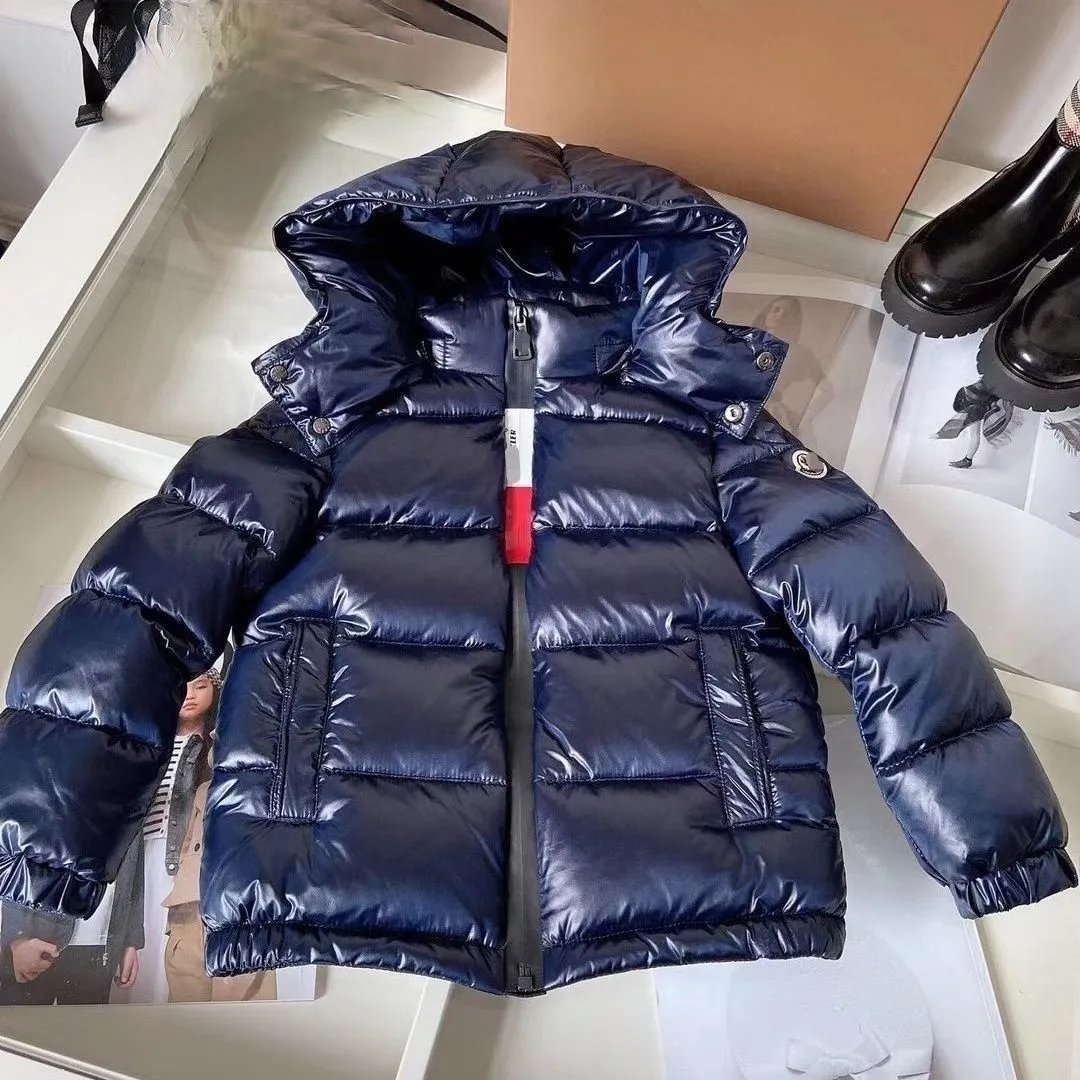 Moncler Kids Padded Down Jacket White