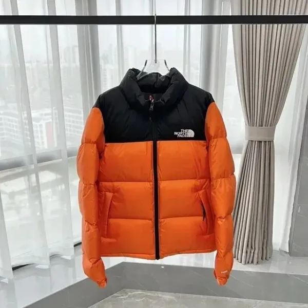 The North Face 1996 Retro Nuptse Yellow Black Down Jacket - 9