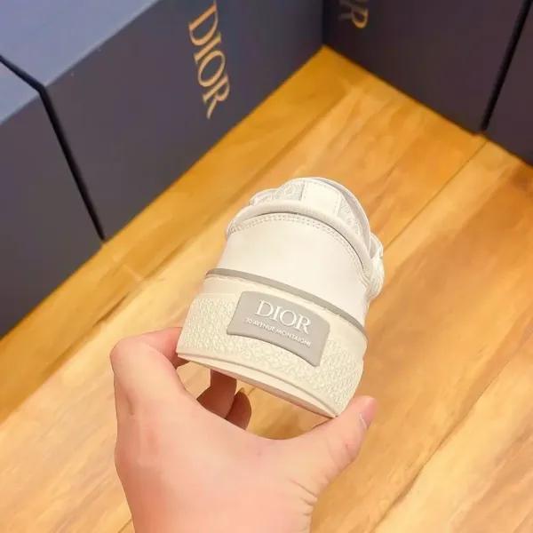 Dior B23 Multicolor Striped Suede Sneakers - 33