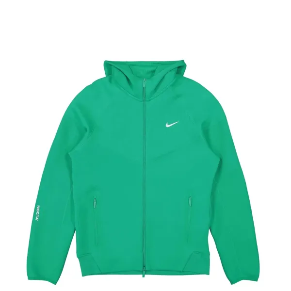 Nike Tech Fleece Hoodie Green Outerwear - 1