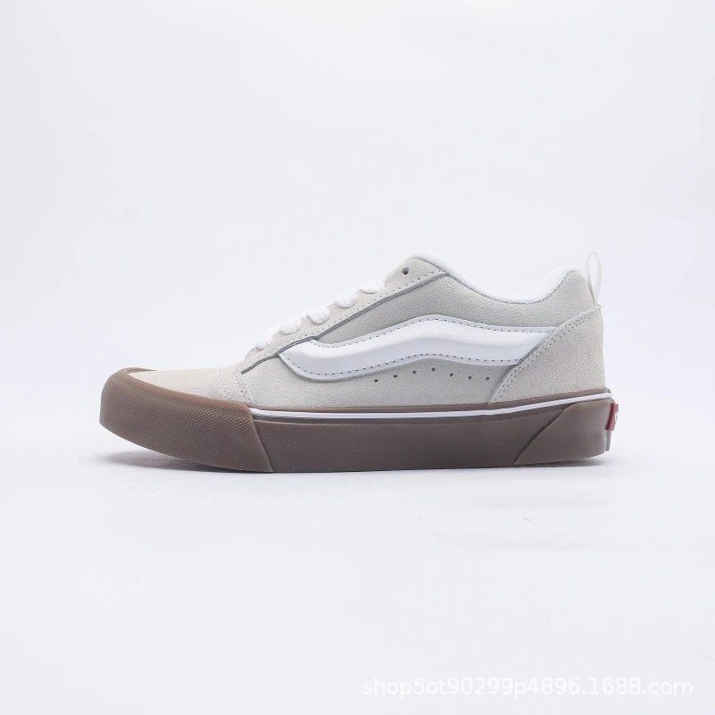 Vans Old Skool Low Gray Suede Sneakers - 5
