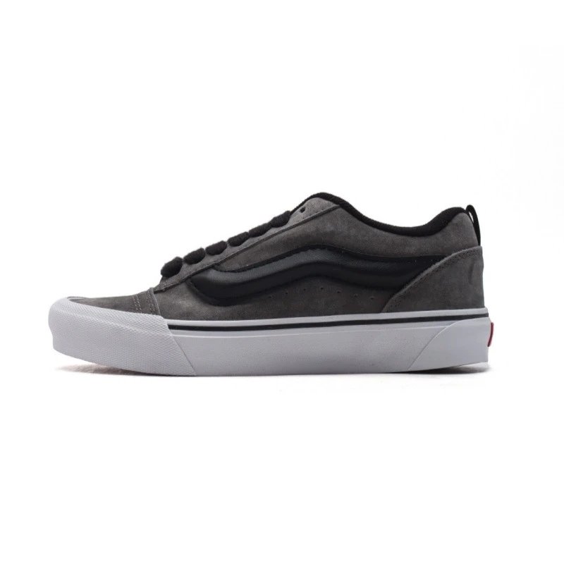 Vans Old Skool Low Gray Suede Sneakers - 18
