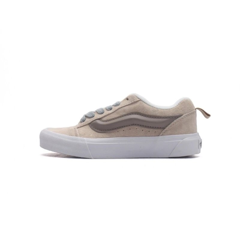 Vans Old Skool Low Gray Suede Sneakers - 7