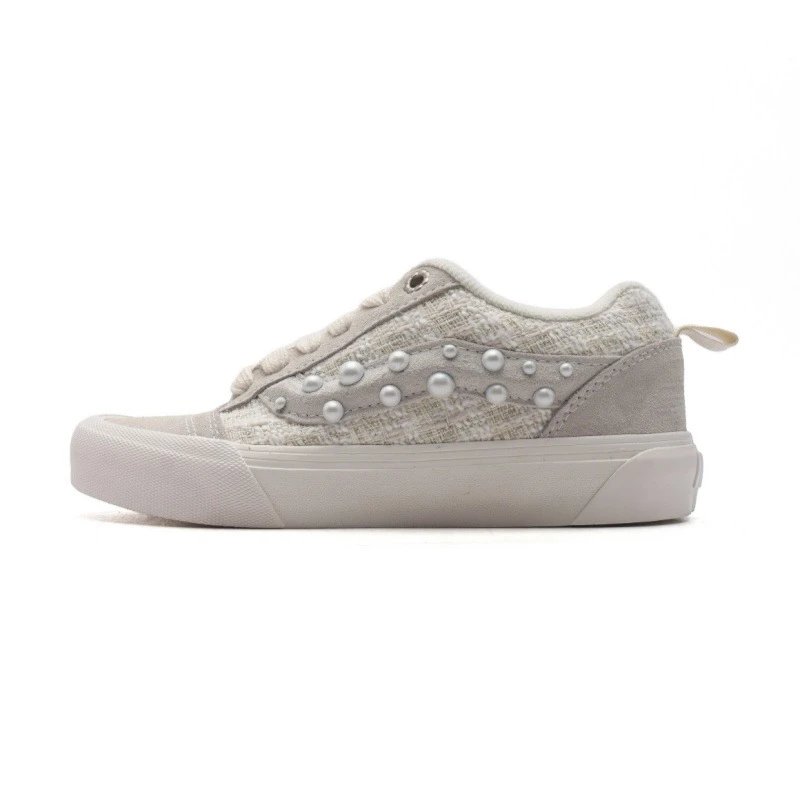 Vans Old Skool Low Gray Suede Sneakers - 17
