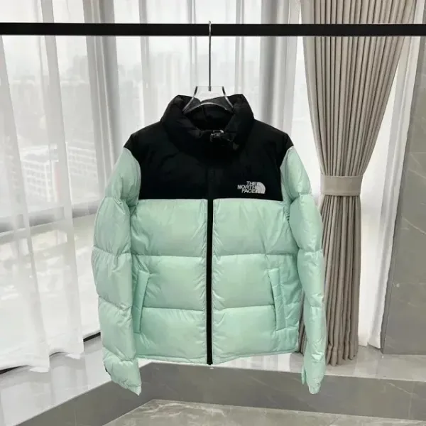 The North Face 1996 Retro Nuptse Yellow Black Down Jacket - 8