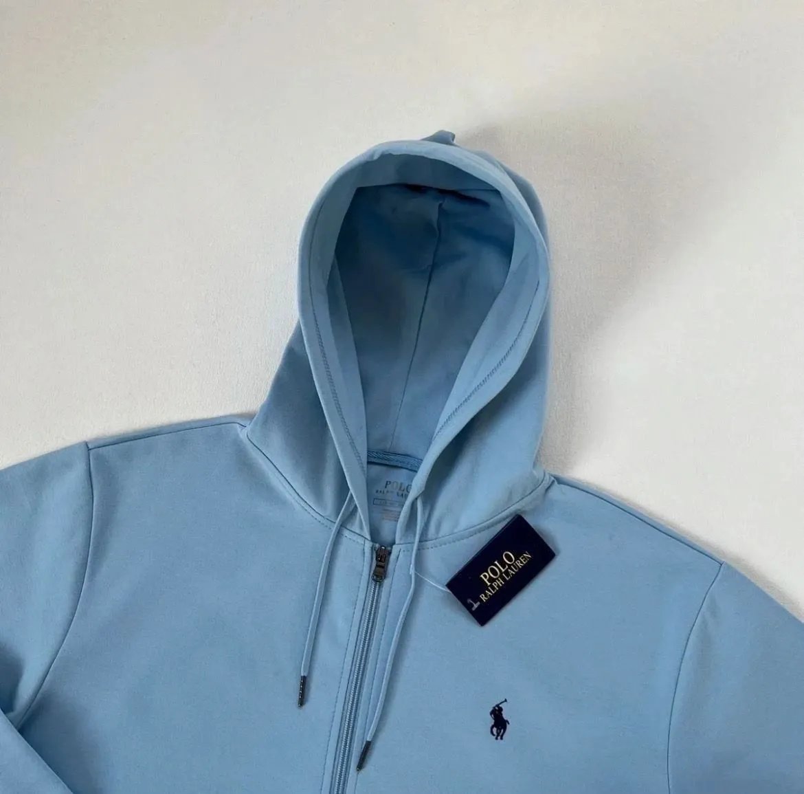 Ralph Lauren Classic Fit Full-Zip Hoodie Beige Hoodie - 14