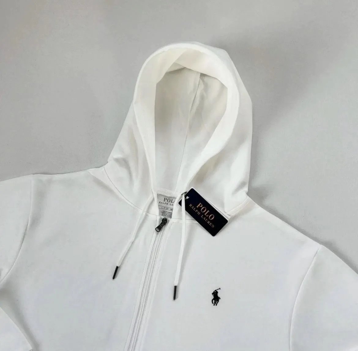 Ralph Lauren Classic Fit Full-Zip Hoodie Beige Hoodie - 7