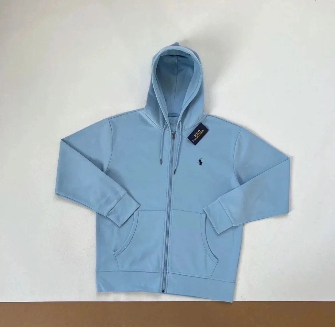Ralph Lauren Classic Fit Full-Zip Hoodie Beige Hoodie - 15