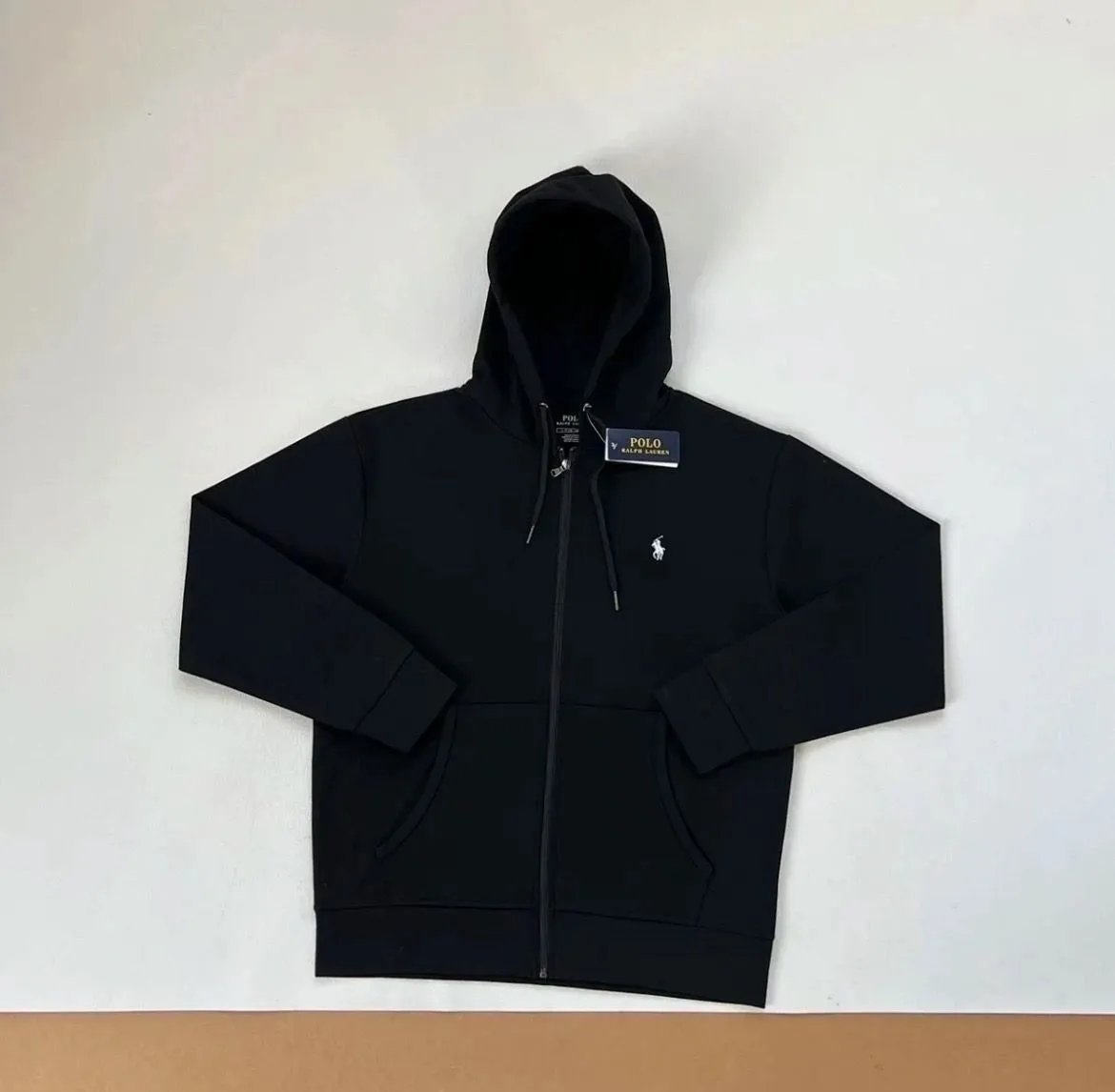 Ralph Lauren Classic Fit Full-Zip Hoodie Beige Hoodie - 4