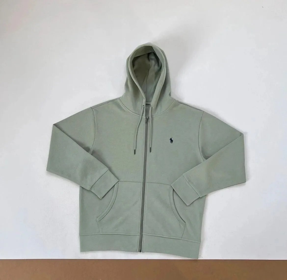 Ralph Lauren Classic Fit Full-Zip Hoodie Beige Hoodie - 10
