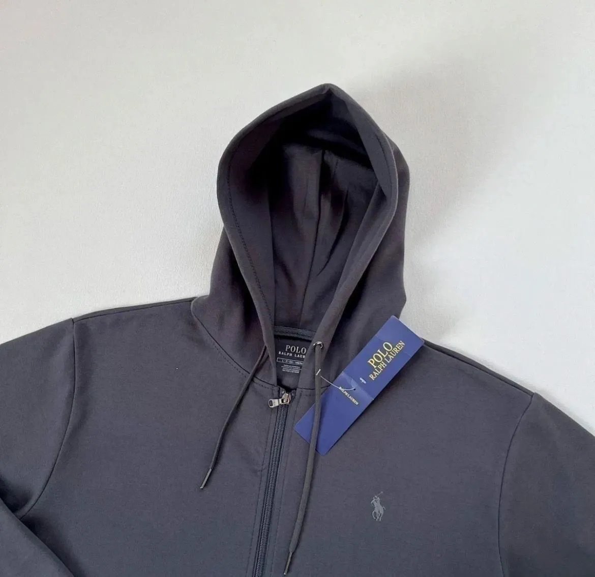 Ralph Lauren Classic Fit Full-Zip Hoodie Beige Hoodie - 26