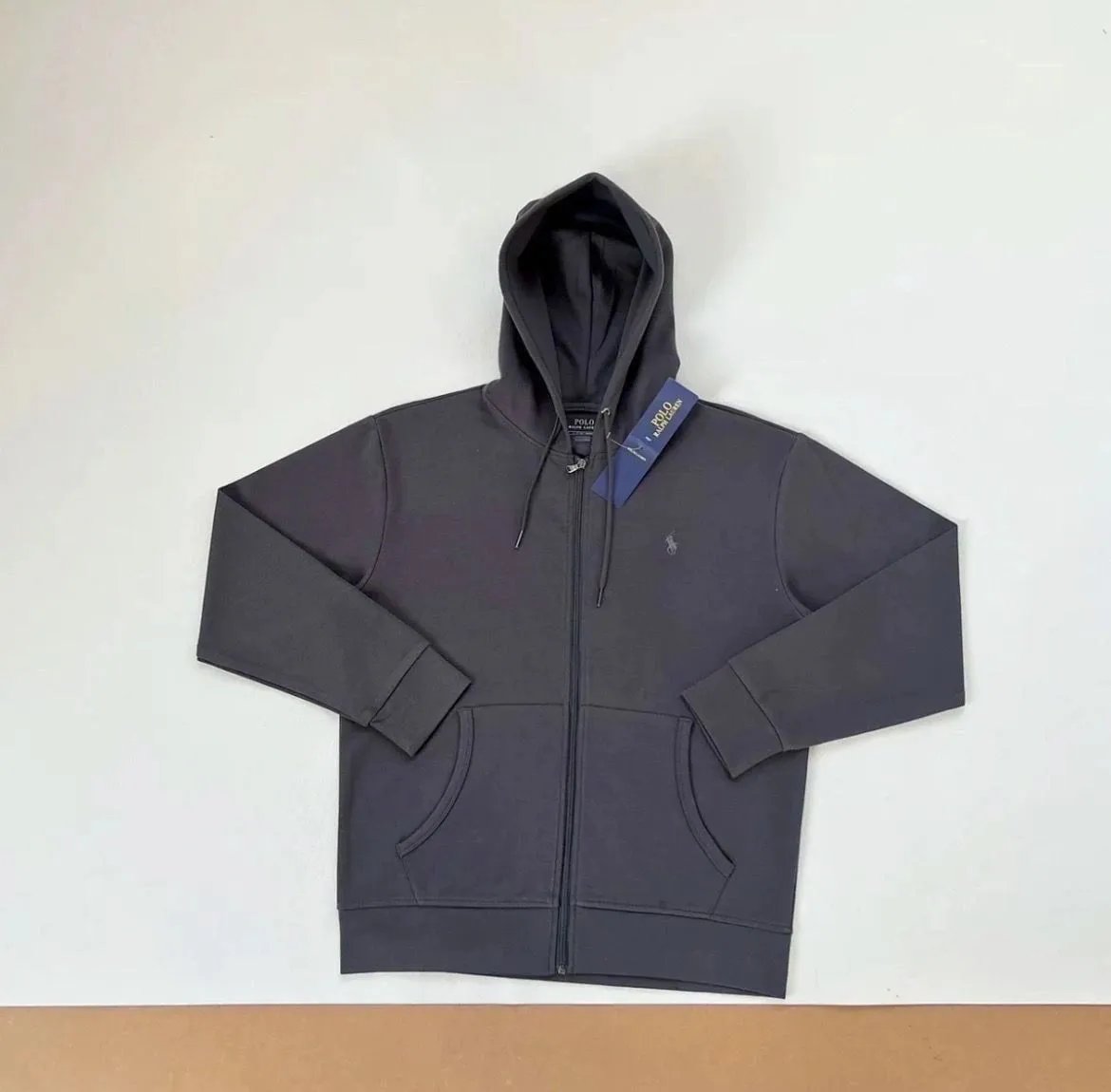 Ralph Lauren Classic Fit Full-Zip Hoodie Beige Hoodie - 27
