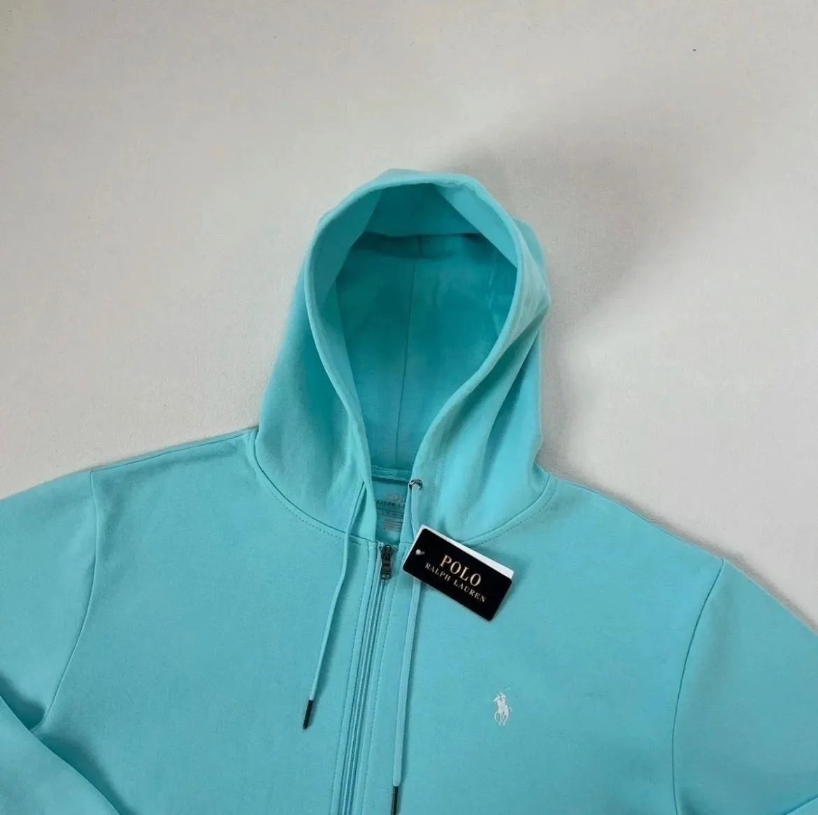Ralph Lauren Classic Fit Full-Zip Hoodie Beige Hoodie - 16