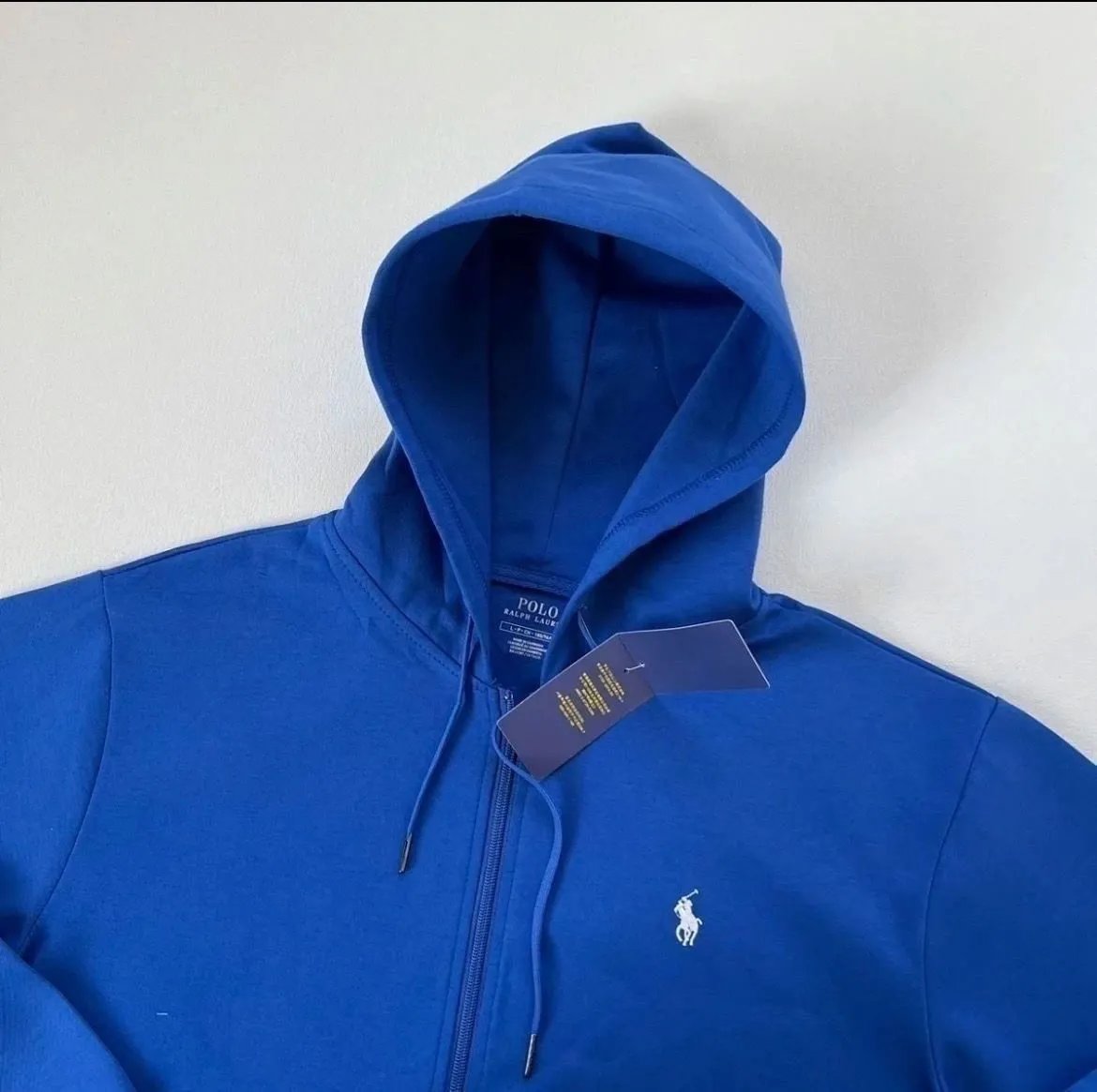 Ralph Lauren Classic Fit Full-Zip Hoodie Beige Hoodie - 19