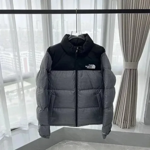 The North Face 1996 Retro Nuptse Yellow Black Down Jacket - 6