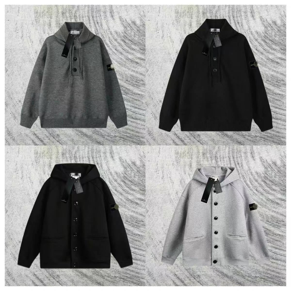 Stone Island Zip Hoodie