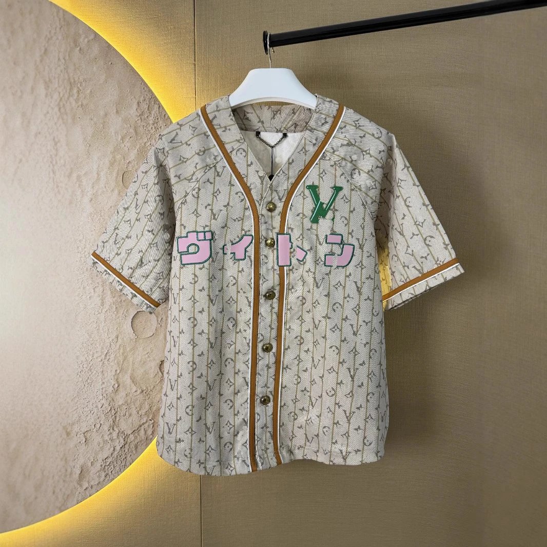 Louis Vuitton Collaboration Baseball Shirt
