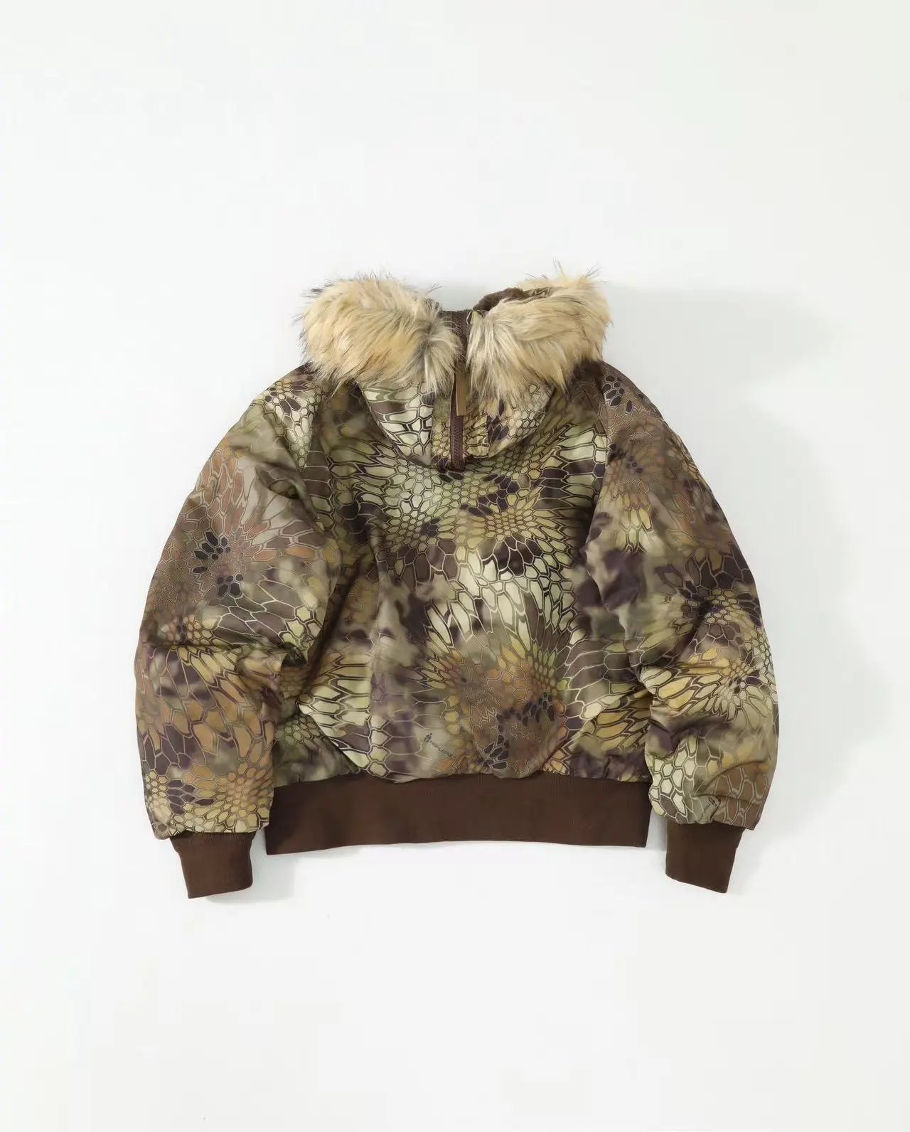 Alpha Industries MA-1 Flight Jacket Black with Fur Hood Outerwear - 5