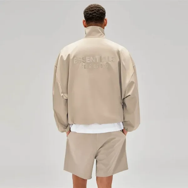 Essentials Half-Zip Windbreaker Black Outerwear - 14