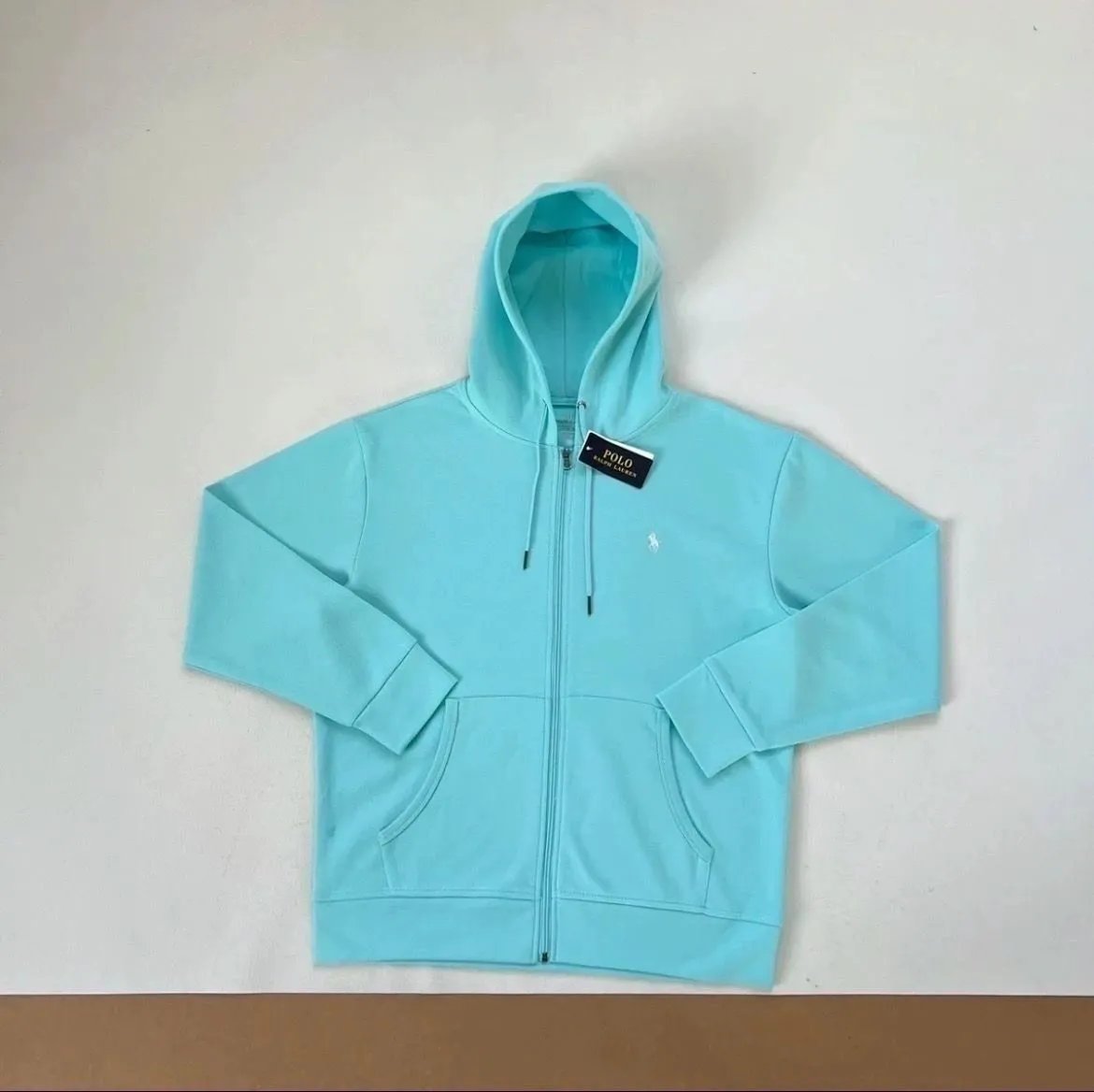 Ralph Lauren Classic Fit Full-Zip Hoodie Beige Hoodie - 17