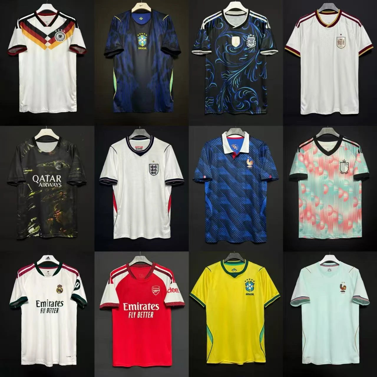 Football Jerseys Collection