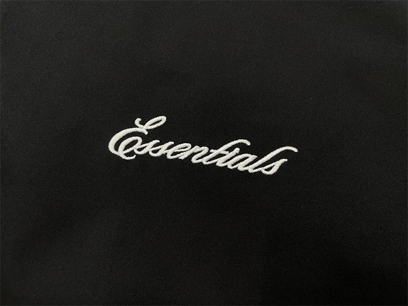 Essentials Half-Zip Windbreaker Black Outerwear - 9