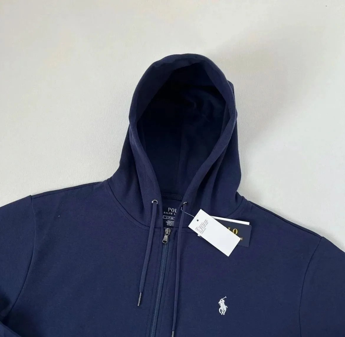 Ralph Lauren Classic Fit Full-Zip Hoodie Beige Hoodie - 13