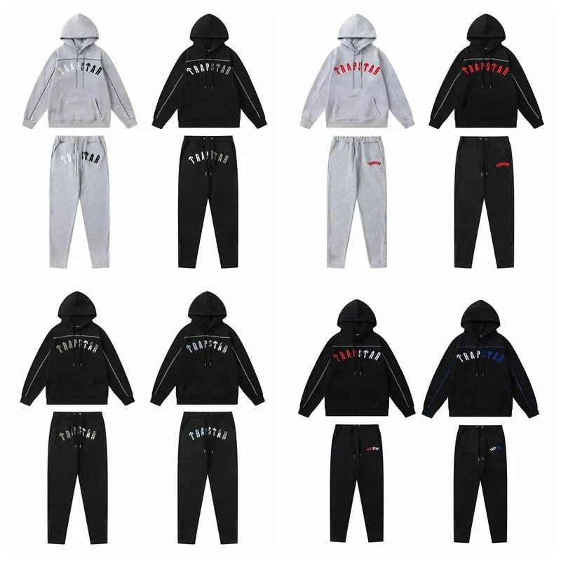 Trapstar Rainbow Gradient Hoodie Set