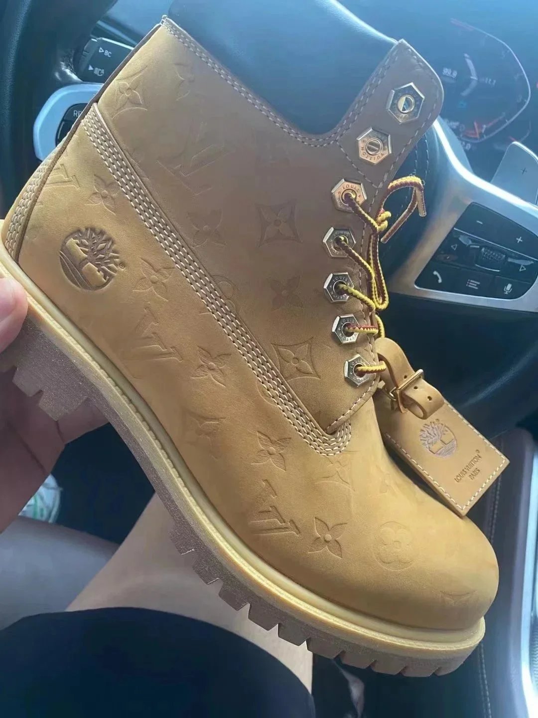 Louis Vuitton x Timberland Premium 6-Inch Boot Beige Monogram Boots - 5